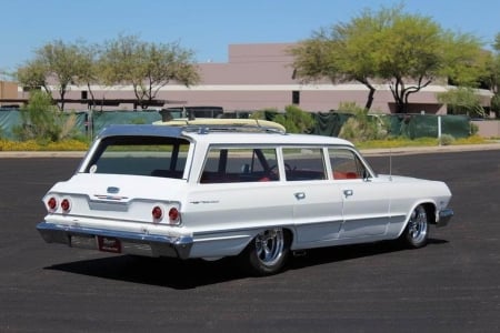 1963 Chevrolet Bel Air Wagon - chevrolet, old-timer, car, bel air, wagon