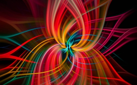 abstract colors - cool, design, fun, 3d, colors, abstract