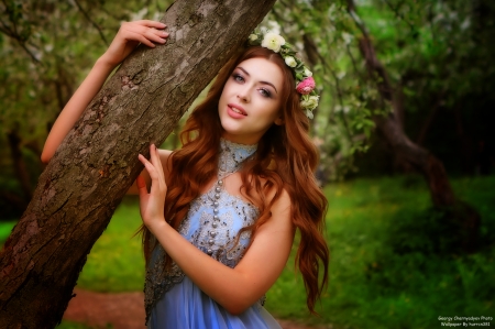 Beautiful-Russian-Models-70 - face, trees, model, beautiful