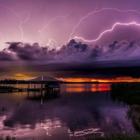 Purple Stormy Clouds