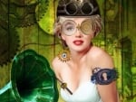 Steampunk Marilyn Monroe