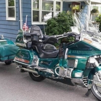 2002 Honda Gold Wing GL 1500SE with Trailer