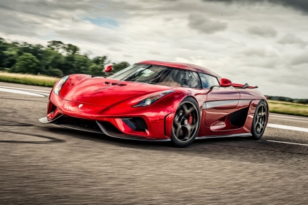 Koenigsegg Regera - koenigsegg, car, regera, red