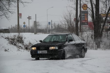 Audi 80 Sport Edition Drift - sportedition, audib3, bulgaria, kamei, yambol, b3, audi80, audi, drift