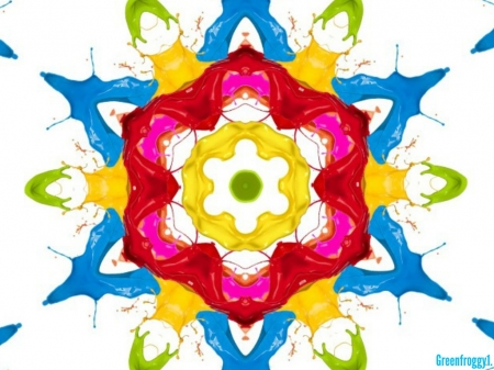 PAINT KALEIDOSCOPE - ART, IMAGE, ABSTRACT, PRETTY