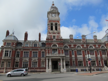 Town Hall Building - Town Halls, Councils, Seasides, Architecture, Sussex