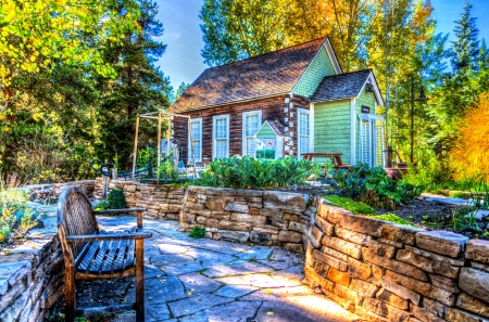 HOME SWEET HOME - nature, landscape, splendor, house, hdr, plants