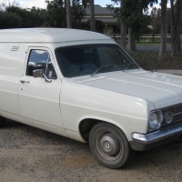 HR holden panel van
