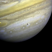 Jupiter, Io and Europa