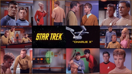 Charlie X Original Version - Spock, Janice Rand, Thasians, Charlie X, Kirk, Robert Walker Jr