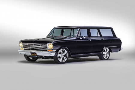 1962 Nova Wagon - GM, 1962, Black, Classic