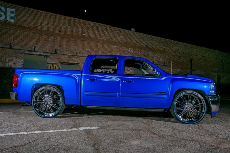 2007-Chevrolet-Silverado - 2007, Truck, Blue, Gm