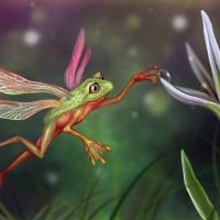 Fairy frog