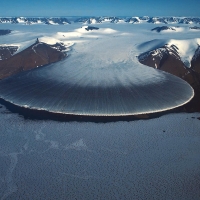 Elephant Foot Glacier in Greenland