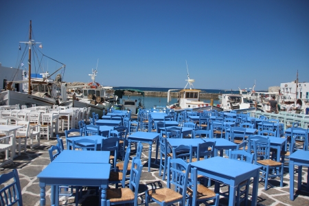 Paros - calming colours, white, sublime, blue