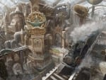 Steampunk Trains