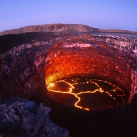 Erta Ale Volcano in Ethiopia