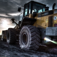 komatsu front end loader