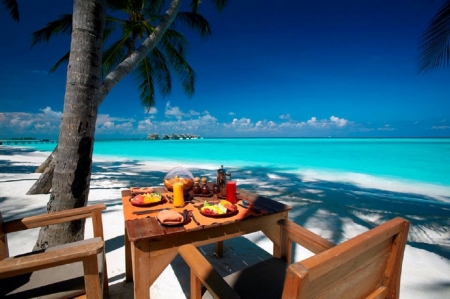 dinner on the beach