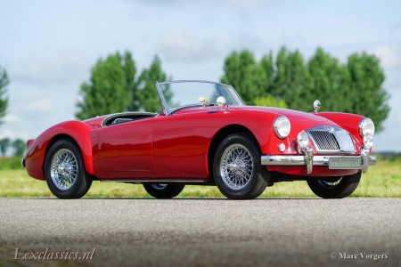 1958 MGA 1500 Roadster - sports, car, red, roadster, mga, 1500, old-timer