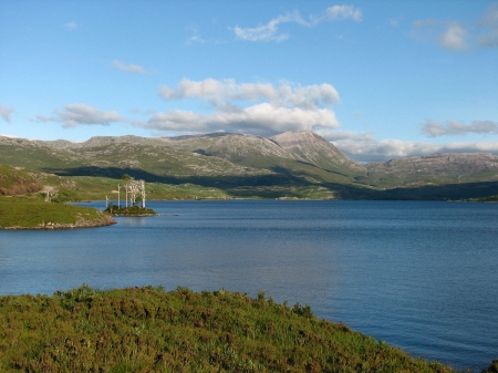 Loch Assynt - Scotland - loch assynt, scottish lochs, scenery, scottish highlands, scotland