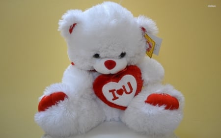 i love you teddy bear - bear, teddy, love, you