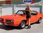 1969 Pontiac GTO The Judge 400 Ram Air III and Girl