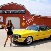 1968 Chevrolet Camaro RS Pro Touring LS1 and Girl