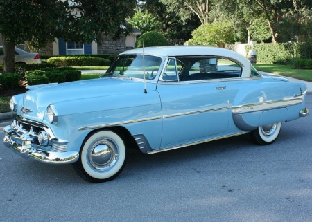 1953 Chevrolet Deluxe Bel Air Coupe - deluxe, chevrolet, coupe, old-timer, bel air