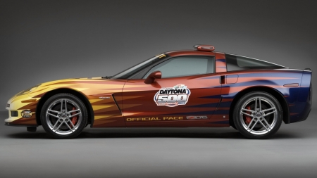 Chevrolet Corvette Z06 Daytona Pace Car - sports, chevrolet, pace, daytona, car, z06, corvette