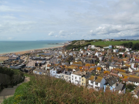 View from the Cliffs - Beaches, Clifftops, Hastings, Sussex, Views