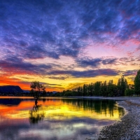 Sunset on the Beach