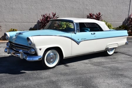 1955 Ford Sunliner 272ci V8 - v8, 272ci, car, old-timer, ford, sunliner