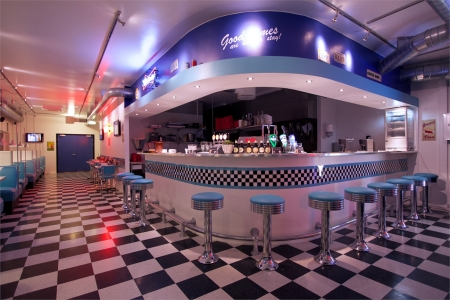 The Diner - american, diner, building, food