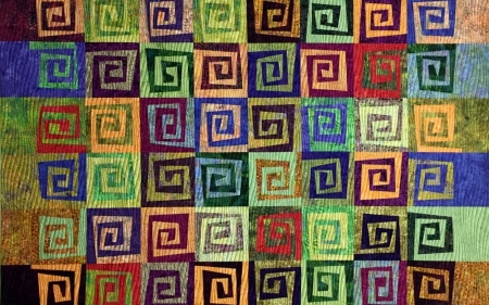 Colorful Pattern - abstract, colorful, needlework, colors, pattern, handiwork