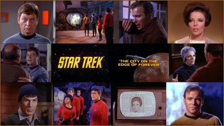 The City on The Edge of Forever Original Version - Guardian of Forever, McCoy, Spock, Crazy McCoy, Kirk, Edith Keeler