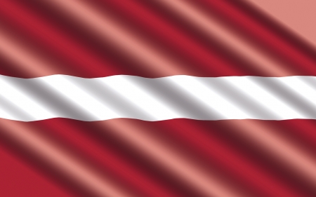 Flag of Latvia - Latvia, dark red, white, flag