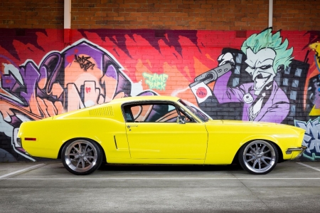 1968 Ford Mustang 2 2 Fastback - fastback, car, muscle, mustang, old-timer, ford