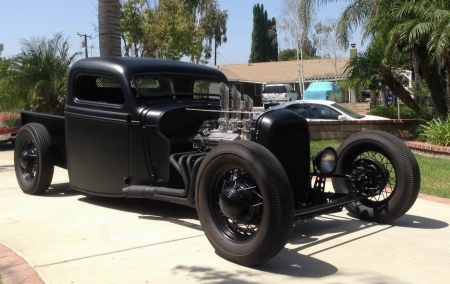 1936 Ford Truck Hot Rod - hot, truck, old-timer, ford, rod