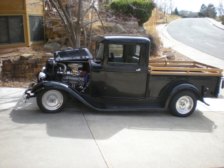 1933 Ford Pickup All Steel Streetrod - pickup, streetrod, truck, old-timer, ford, all, steel