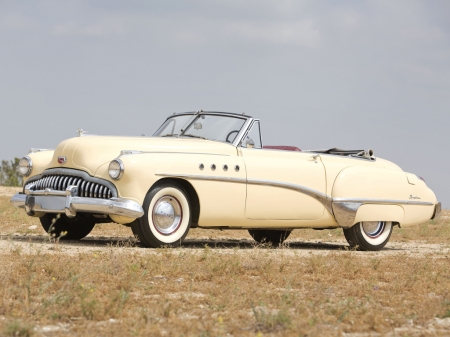 1949 Buick Roadmaster Convertible Coupe - Car, Roadmaster, Convertible, Old-Timer, Coupe, Buick