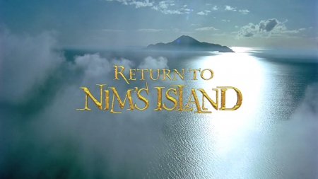 Return to Nim's Island - movie, return to nims island, poster, blue