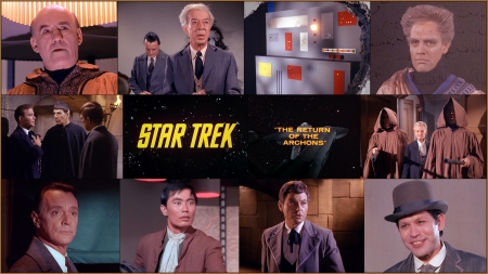 The Return of The Archons Original Version - Landru, Landru Computer, Sulu, Kirk, Reger, Red Hour, Marplon