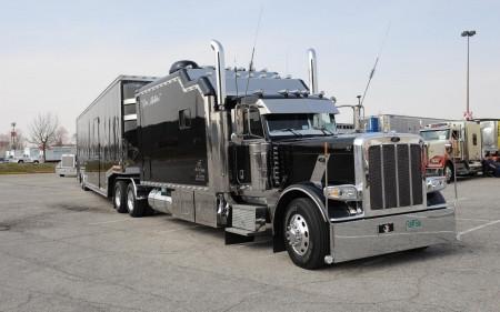 peterbilt - trailer, truck, peterbilt, rig