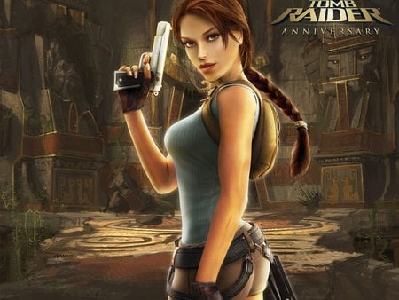 Tomb Raider - lara croft, guns, tomb raider, weapons, video game