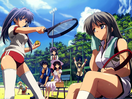 Clannad Wallpaper - clannad, group, tomoyo