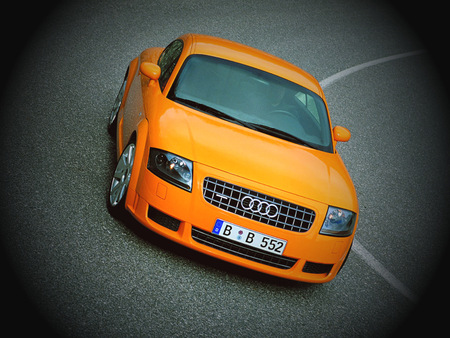 orange AUDI wallpaper - cars, druffix, audi, german, orange