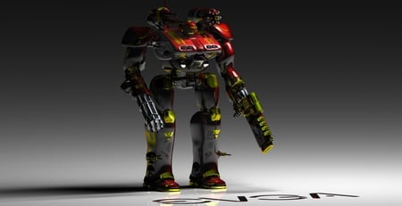 EVGABOT - nvidia, red, robot, evga