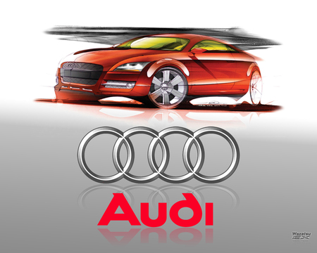 Audi TT sketch - sketch, audi, car, audi tt