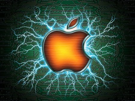 apple - techonology, apple, logo